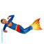 Plavací oblek Fishboy SUPERFISH – kompletní set NanoAg - Velikost obleku: 122/128 KIDS (28-30)