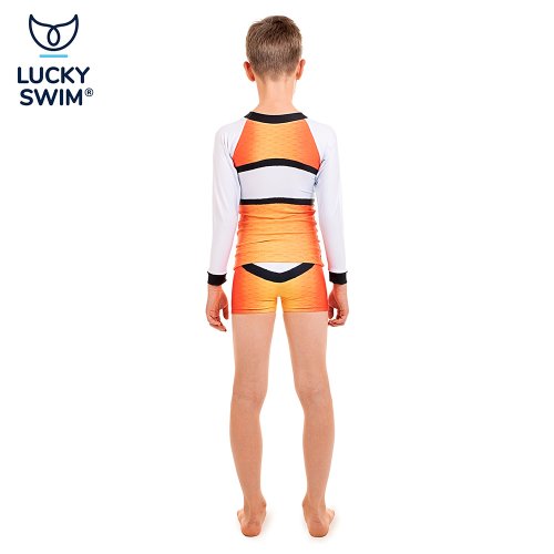 Plavací oblek Fishboy CLOWNFISH – kompletní set NanoAg (bez UV trika) - Velikost obleku: 134/140 TEENS (30-33)