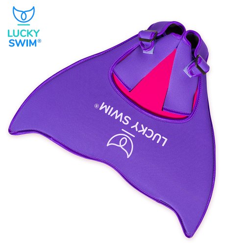 Plavací oblek mořské víly SAFÍR– kompletní set NanoAg - Velikost obleku: L TEENS (39-42), Typ horního dílu plavek: Zavazování za krk