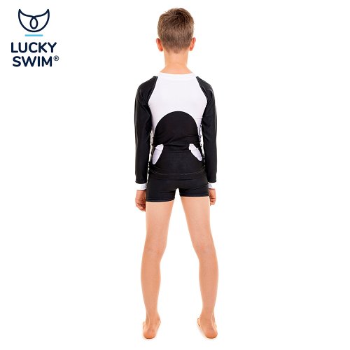 Plavací oblek Fishboy ORCA – kompletní set NanoAg - Velikost obleku: 146/152 TEENS (33-36)