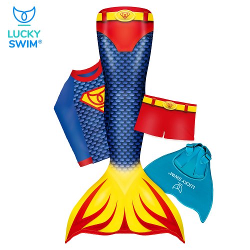 Plavací oblek Fishboy SUPERFISH – kompletní set NanoAg (bez UV trika) - Velikost obleku: 110/116 KIDS (25-28)