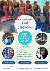 Podzimní mermaid camp v Jizerských horách - Již proběhlo!