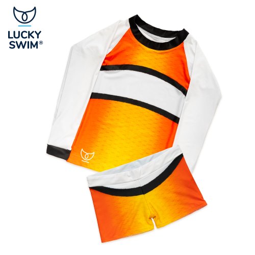Plavací oblek Fishboy CLOWNFISH – kompletní set NanoAg (bez UV trika) - Velikost obleku: 134/140 TEENS (30-33)