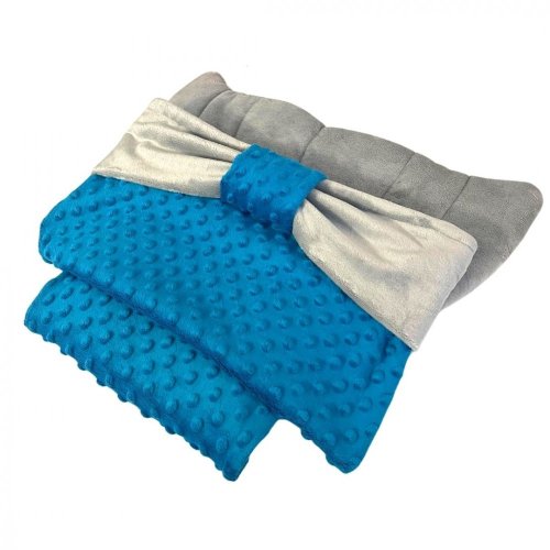 Deka mořské panny TYRKYSOVÁ - Velikost deky: 5 – 8 let: šířka  43 cm