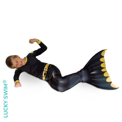 Plavací oblek Fishboy BATFISH – kompletní set NanoAg (bez UV trika) - Velikost obleku: 122/128 KIDS (28-30)