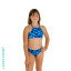 Plavací oblek mořské víly SAFÍR– kompletní set NanoAg - Velikost obleku: 146/152 TEENS (33-36), Typ horního dílu plavek: Zavazování za krk